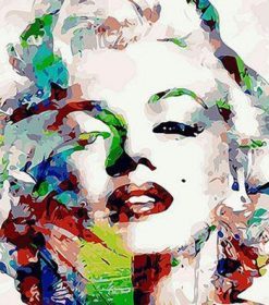 Marilyn Monroe Celebrity Paint By Numbers