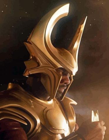 Marvel Hero Heimdall Paint By Numbers