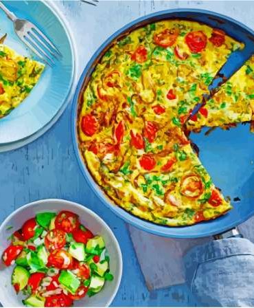 Masala Frittata Recipe Paint By Numbers