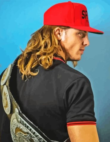 Matthew Riddle MMA Legend Paint By Numbers