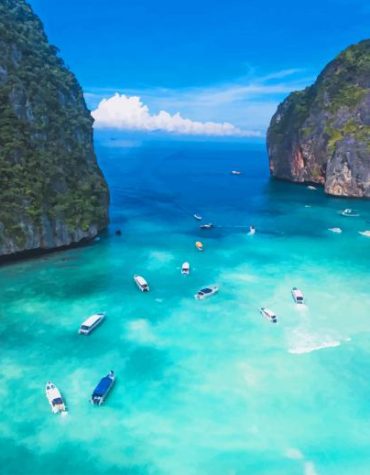 Maya Bay Seascapes Paint By Numbers