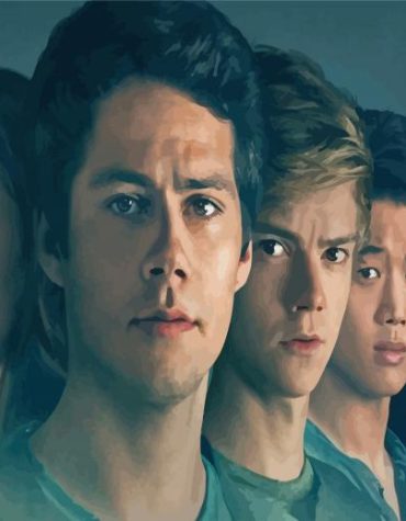 Thomas Newt Minho Maze Runner Paint By Numbers