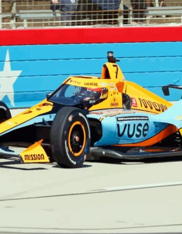 McLaren Indycar Racing Paint By Numbers