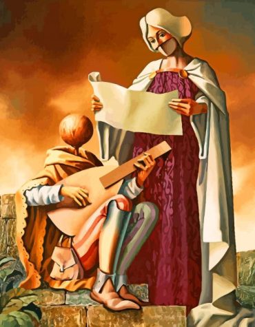 Abstract Oud Paint By Numbers