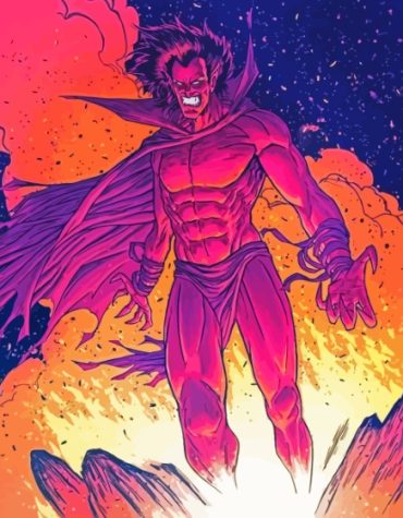 Mephisto Marvel Villain Paint By Numbers