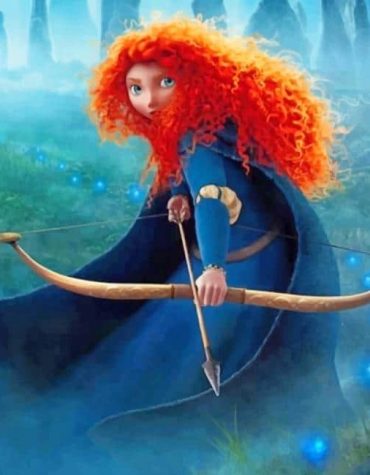 Merida Disney Princess Paint By Numbers