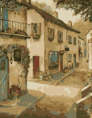 Historic Mexico City Buildings Paint By Numbers