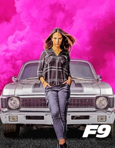 Mia Toretto Fast and Furious Paint By Numbers