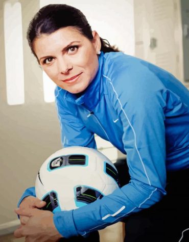 Mia Hamm Soccer Legend Paint By Numbers