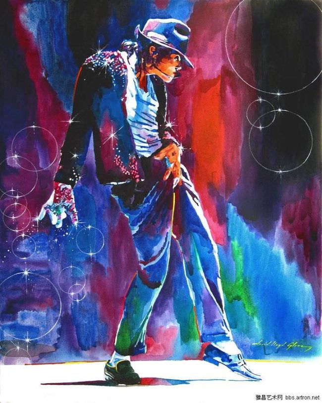 Michael Jackson Celebrity Paint By Numbers