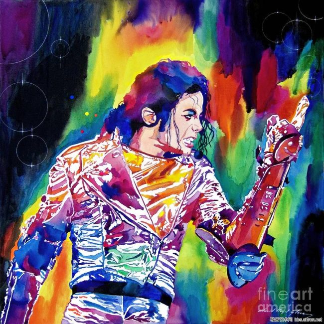 Michael Jackson Pop Art Paint By Numbers