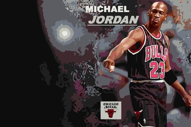 Michael Jordan Legendary Sports Paint By Numbers