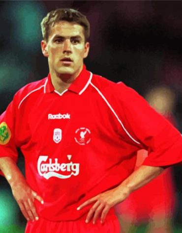 Michael Owen Football Legend Paint By Numbers
