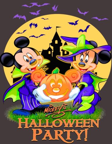Mickey and Friends Halloween Paint By Numbers
