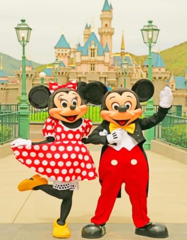 Mickey and Minnie Disney Magic Paint By Numbers