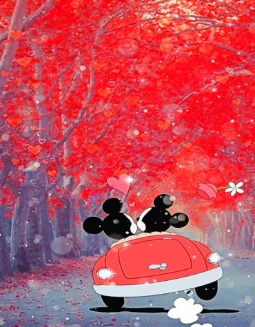 Mickey and Minnie Disney Paint By Numbers