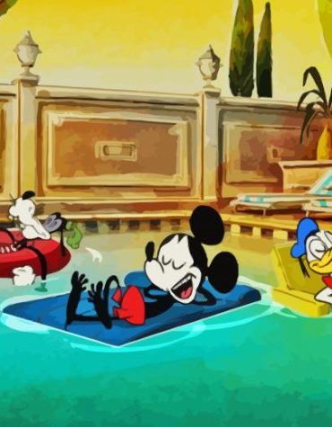 Mickey Donald Goofy Disney Paint By Numbers