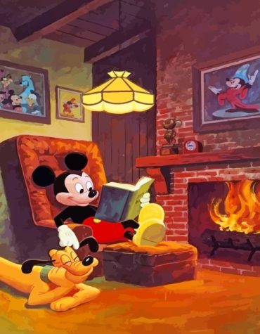 Mickey Mouse Disney Fun Paint By Numbers