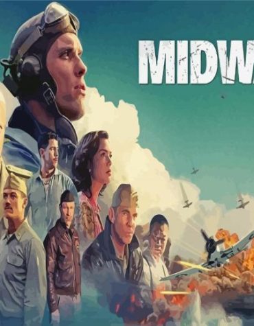 Midway Action Movie Actors Paint By Numbers