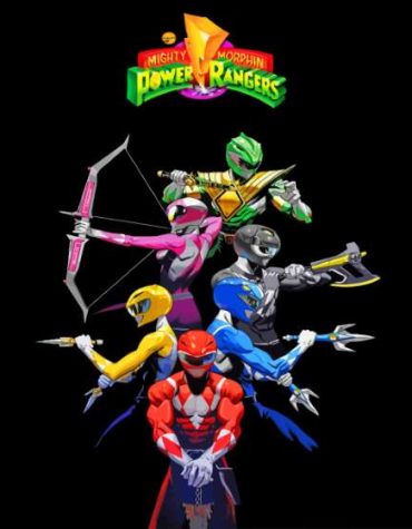 Mighty Morphin Power Rangers Colorful Paint By Numbers