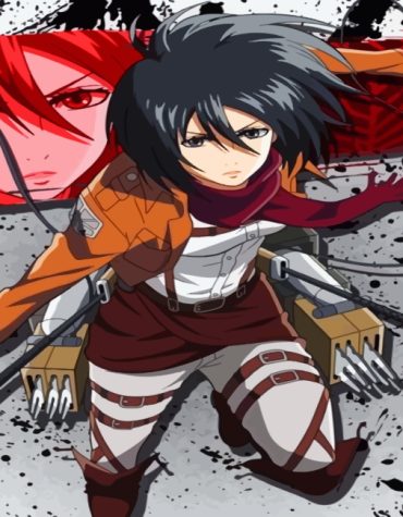 Attack on Titan Mikasa Hero Paint By Numbers