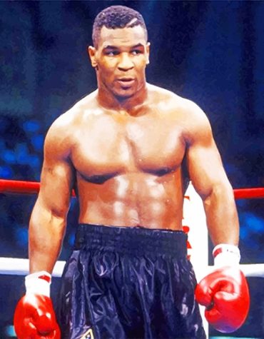 Mike Tyson Boxing Legend Paint By Numbers