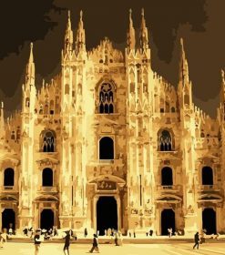 Milan Cathedral Italy Masterpiece Paint By Numbers