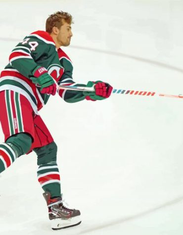 Miles Wood Ice Hockey Paint By Numbers