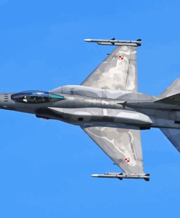 Military F 16 Paint By Numbers