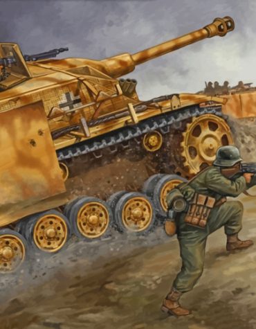 WW2 German Tank Paint By Numbers