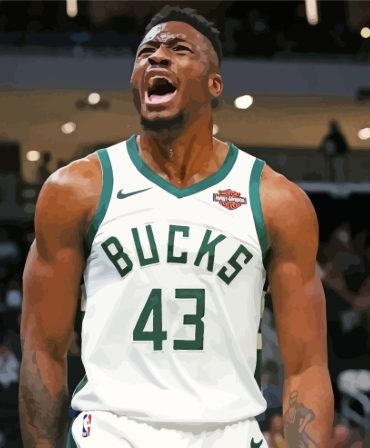 Milwaukee Bucks Player Art Paint By Numbers