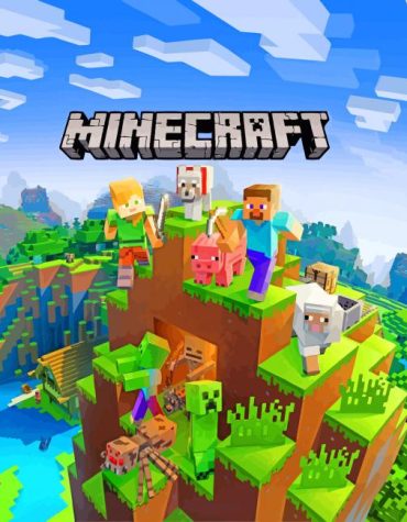 Online Minecraft Adventure Paint By Numbers