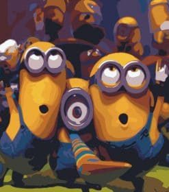 Despicable Me Animation Paint By Numbers
