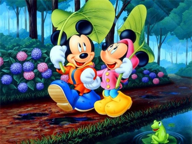 Minnie and Mickey Disney Paint By Numbers