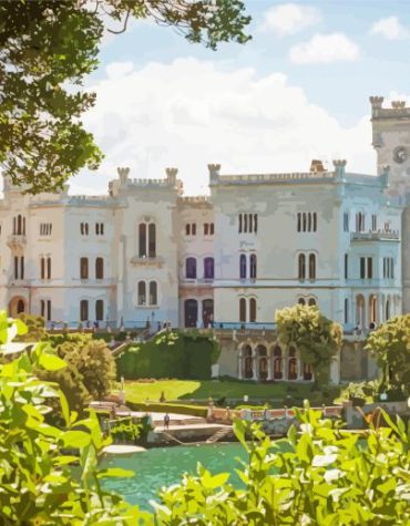 Miramare Seaside View Paint By Numbers