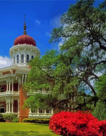 Historic Longwood Mississippi Paint By Numbers
