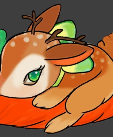 Mixed Cartoon Deer Paint By Numbers