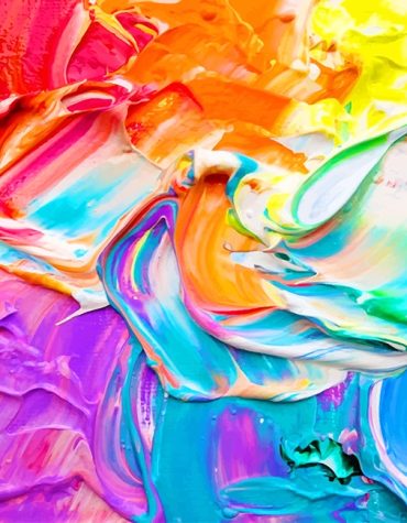 Colorful Abstract Mix Paint By Numbers