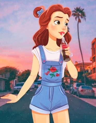 Modern Belle Princess Paint By Numbers