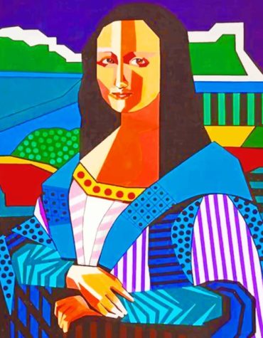 Mona Lisa Pop Art Paint By Numbers