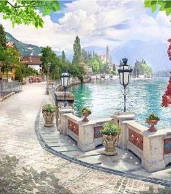 Monaco Cityscape Paint By Numbers