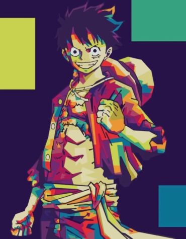 Monkey D Luffy Anime Paint By Numbers