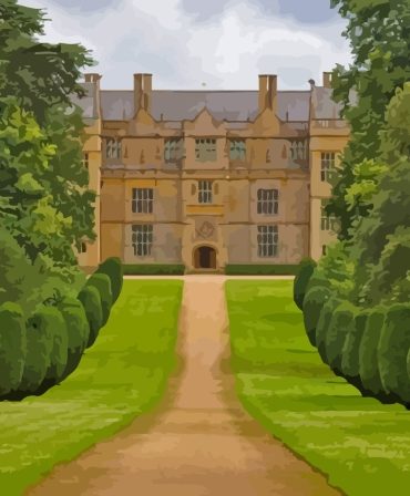 Montacute House Architecture Paint By Numbers