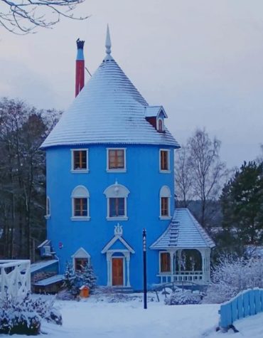 Winter Wonder Moomin Finland Paint By Numbers