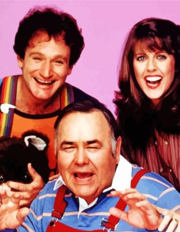 Mork and Mindy Sitcom Paint By Numbers