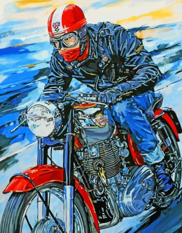 Motorcycle Riders Experience Paint By Numbers