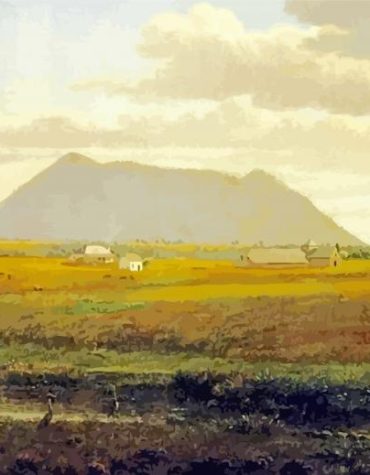 Mount Elephant Landscape Paint By Numbers