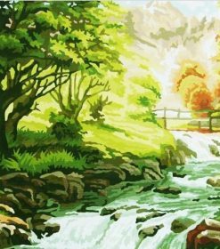 Mountain Landscape Paint By Numbers