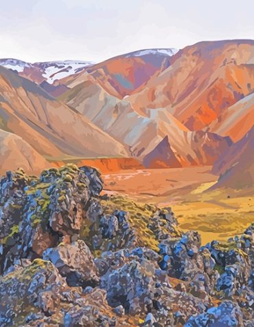 Mountain Views Paint By Numbers