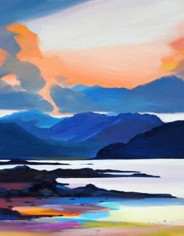 Seaside Mountain View Paint By Numbers